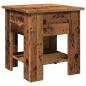 Preview: Couchtisch Altholz-Optik 40x40x42 cm Holzwerkstoff