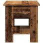 Preview: Couchtisch Altholz-Optik 40x40x42 cm Holzwerkstoff