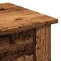 Preview: Couchtisch Altholz-Optik 40x40x42 cm Holzwerkstoff