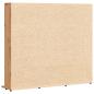 Preview: CD-Regal Artisan-Eiche 100x23x89,5 cm Holzwerkstoff