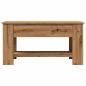 Preview: Couchtisch Artisan-Eiche 101x49x52 cm Holzwerkstoff