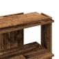 Preview: Bücherregal 3 Böden Altholz-Optik 60x30x60 cm Holzwerkstoff