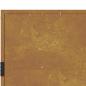 Preview: Gartentor 105x180 cm Cortenstahl