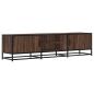 Preview: TV-Schrank Eichen-Optik 160x35x41 cm Holzwerkstoff und Metall