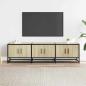Preview: TV-Schrank Sonoma-Eiche 150x35x41 cm Holzwerkstoff und Metall