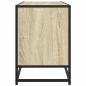 Preview: TV-Schrank Sonoma-Eiche 150x35x41 cm Holzwerkstoff und Metall