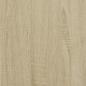 Preview: TV-Schrank Sonoma-Eiche 150x35x41 cm Holzwerkstoff und Metall