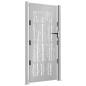 Preview: Gartentor 105x205 cm Cortenstahl Bambus-Design