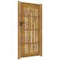 Preview: Gartentor 105x205 cm Cortenstahl Bambus-Design