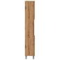 Preview: Badschrank Artisan-Eiche 30x30x179 cm Holzwerkstoff
