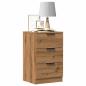 Preview: ARDEBO.de - Nachttisch Artisan-Eiche 40x36x65 cm Holzwerkstoff