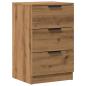 Preview: Nachttisch Artisan-Eiche 40x36x65 cm Holzwerkstoff
