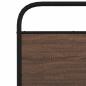 Preview: Bettgestell ohne Matratze 150x200 cm Braun Eichen-Optik