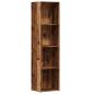 Preview: Bücherregal Altholz-Optik 36x30x114 cm Holzwerkstoff