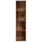 Preview: Bücherregal Altholz-Optik 36x30x114 cm Holzwerkstoff
