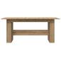 Preview: Esstisch Artisan-Eiche 180x90x76 cm Holzwerkstoff