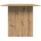 Preview: Esstisch Artisan-Eiche 180x90x76 cm Holzwerkstoff