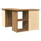 Preview: Eckschreibtisch Artisan-Eiche 145x100x76 cm Holzwerkstoff
