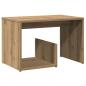 Preview: Beistelltisch Artisan-Eiche 59x36x38 cm Holzwerkstoff