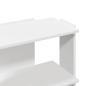 Preview: Bücherregal 3 Böden Weiß 60x30x60 cm Holzwerkstoff