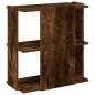 Preview: Bücherregal 3 Böden Räuchereiche 60x30x60 cm Holzwerkstoff