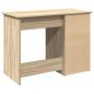 Preview: Schreibtisch Sonoma-Eiche 102x50x75 cm Holzwerkstoff