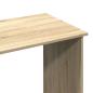 Preview: Schreibtisch Sonoma-Eiche 102x50x75 cm Holzwerkstoff