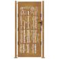 Preview: Gartentor 105x180 cm Cortenstahl Bambus-Design