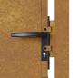 Preview: Gartentor 105x155 cm Cortenstahl