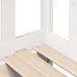 Preview: Tagesbett Ausziehbar mit Schubladen ohne Matratze Weiß 90x200cm
