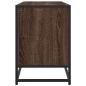 Preview: TV-Schrank Braun Eichen-Optik 150x35x41 cm Holzwerkstoff Metall