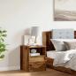 Preview: Nachttisch Altholz-Optik 40x40x50 cm Holzwerkstoff