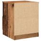 Preview: Nachttisch Altholz-Optik 40x40x50 cm Holzwerkstoff