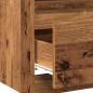 Preview: Nachttisch Altholz-Optik 40x40x50 cm Holzwerkstoff