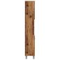 Preview: Badschrank Altholz-Optik 30x30x179 cm Holzwerkstoff