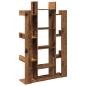 Preview: Bücherregal Altholz-Optik 86x25,5x140 cm Holzwerkstoff