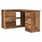 Preview: Eckschreibtisch Altholz-Optik 145x100x76 cm Holzwerkstoff