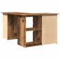 Preview: Eckschreibtisch Altholz-Optik 145x100x76 cm Holzwerkstoff