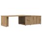 Preview: ARDEBO.de - Couchtisch Artisan-Eiche 150x50x35 cm Holzwerkstoff