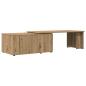 Preview: Couchtisch Artisan-Eiche 150x50x35 cm Holzwerkstoff
