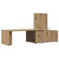 Preview: Couchtisch Artisan-Eiche 150x50x35 cm Holzwerkstoff