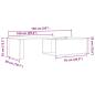 Preview: Couchtisch Artisan-Eiche 150x50x35 cm Holzwerkstoff
