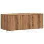 Preview: ARDEBO.de - TV-Schrank Artisan-Eiche 80x34x30 cm Holzwerkstoff