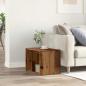 Preview: Beistelltisch Altholz-Optik 59x36x38 cm Holzwerkstoff