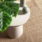Preview: Teppich ZIZUR Beige 140x200 cm Jute-Optik Indoor und Outdoor