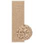 Preview: Teppich ZIZUR Beige 200x200 cm Jute-Optik Indoor und Outdoor