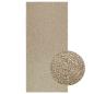 Preview: ARDEBO.de - Teppich ZIZUR Beige 100x200 cm Jute-Optik Indoor und Outdoor