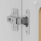 Preview: Küchen-Hängeschrank mit Glastür Artisan-Eiche Holzwerkstoff