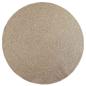 Preview: Teppich ZIZUR Beige Ø 200 cm Jute-Optik Indoor und Outdoor