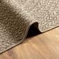 Preview: Teppich ZIZUR Beige 60x110 cm Jute-Optik Indoor und Outdoor